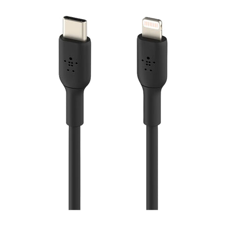Belkin BoostCharge Cable USB C a Lightning | 1 Metro | Negro