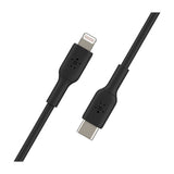 Belkin BoostCharge Cable USB C a Lightning | 1 Metro | Negro