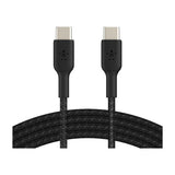 Belkin BoostCharge Cable Trenzado USB C a USB C | 1 Metro | Negro