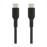 Belkin BoostCharge Cable Trenzado USB C a USB C | 1 Metro | Negro