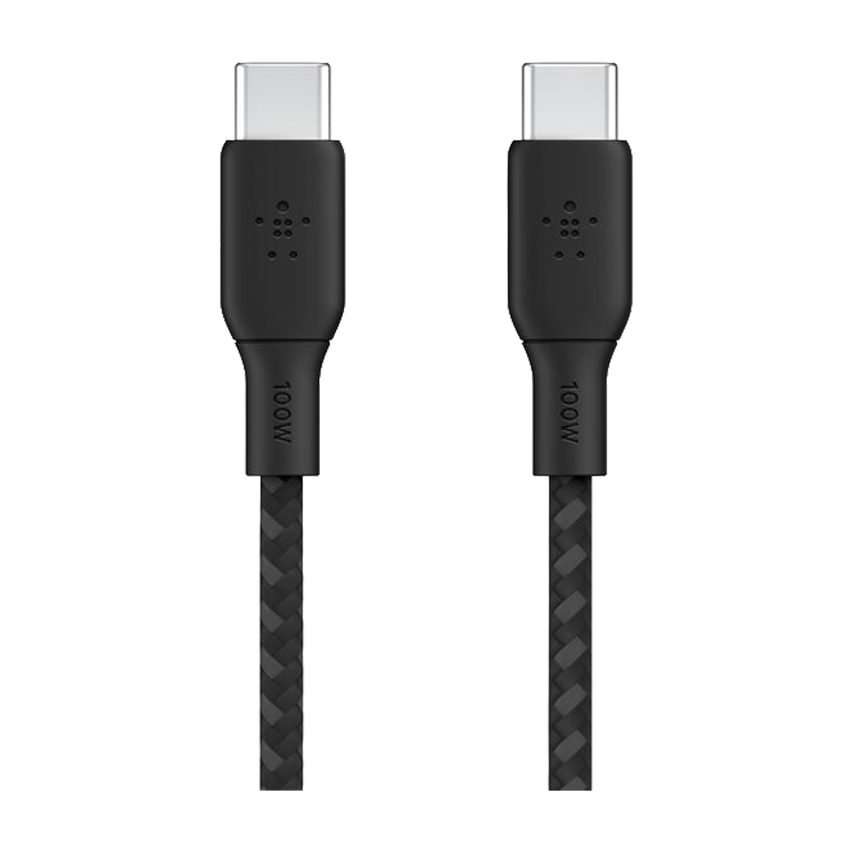 Belkin BoostCharge Cable Trenzado USB C a USB C | 2 Metros | Negro