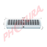 Sankey Cortina de Aire | Alta Eficiencia | Ruido Bajo | Flujo de Aire Cruzado | 250W