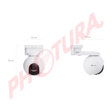 EZVIZ CB8 Pro 4K Kit Cámara de Seguridad WiFi para Casa | 4K | Visión Panorámica 360° | Visión Nocturna a Color | Panel Solar