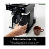 Ninja Cafetera de Especialidad de 12 Tazas | 19 Bares | 3 Estilos de Preparación | Espumador Plegable | Tecnología Barista Plus | Negro