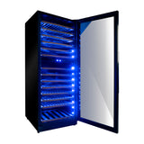 Drija Chianti 154 Vinera Empotrable de Compresor de 154 Botellas | Rejillas de Madera Deslizables