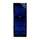 Drija Chianti 154 Vinera Empotrable de Compresor de 154 Botellas | Rejillas de Madera Deslizables