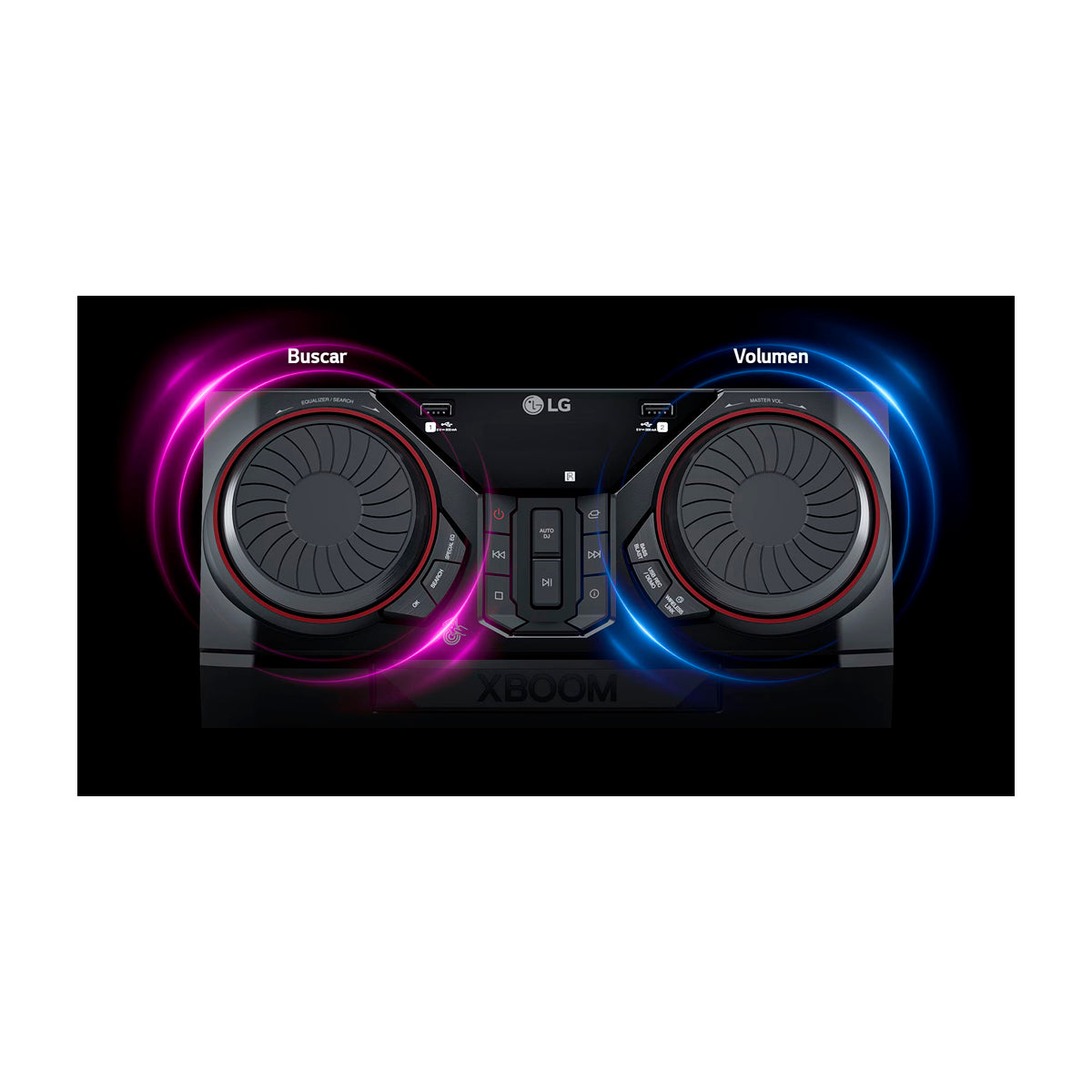 LG XBOOM Equipo de Sonido Minicomponente | 300W | Auto DJ | Wireless Party Link | Multi Jukebox