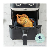 Oster CKSTAF401MDF Freidora de Aire | 4L | DiamondForce  | Temporizador | Control de Temperatura | Negro