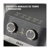 Oster CKSTAF401MDF Freidora de Aire | 4L | DiamondForce  | Temporizador | Control de Temperatura | Negro