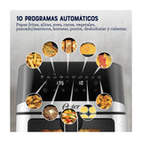 Oster CKSTAF75WDSSDF Freidora de Aire Digital | 7.5L | DiamondForce | Circulación de Aire 360° | Ventana de Vidrio | 10 Funciones | Negro