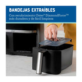Oster CKSTAF7MCDDF Freidora de Aire Digital | 7.6L | Dual | DiamondForce | 2 Canastas | 6 Funciones | Negro