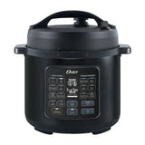 Oster CKSTPCECT57DF2CL Multi-Olla Rápida Programable de 5.7L | 14 Funciones | Temporizador | Función Turbo | Interior Antiadherente Extraíble | Negro
