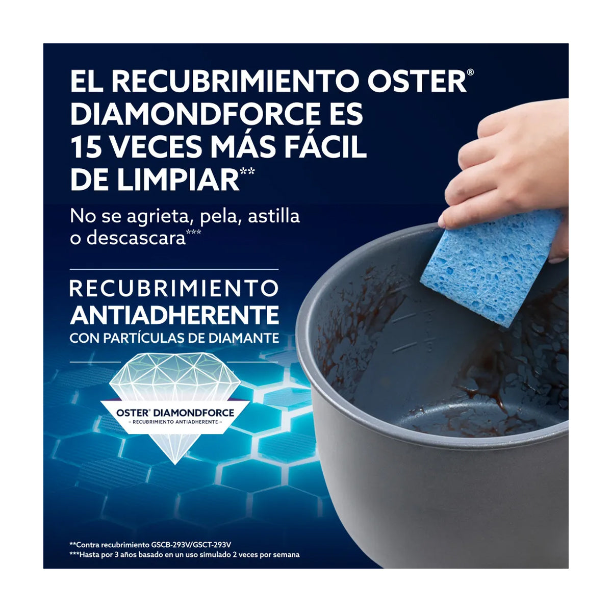 Oster CKSTPCECT57DF2CL Multi-Olla Rápida Programable de 5.7L | 14 Funciones | Temporizador | Función Turbo | Interior Antiadherente Extraíble | Negro