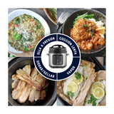 Oster CKSTPCECT57DF Multi-Olla Rápida Programable de 5.7L | 14 Funciones | Temporizador | Función Turbo | Interior Antiadherente Extraíble