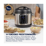 Oster CKSTPCECT75DF Multi-Olla Rápida Programable de 7.5L | 14 Funciones | Temporizador | Función Turbo | Interior Antiadherente Extraíble