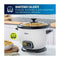 Oster CKSTRC5729W Olla Arrocera Multiusos de 1.8L | Interior Antiadherente Extraible | Blanco