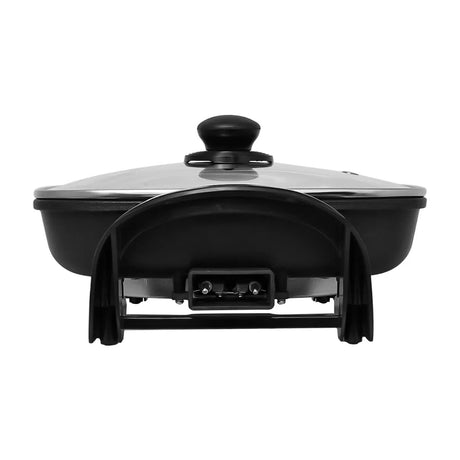 Oster CKSTSK1712B Sartén Eléctrico | Antiadherente | Control Ajustable | 1500W | Negro