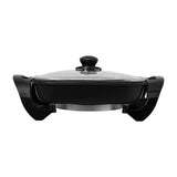 Oster CKSTSK1712B Sartén Eléctrico | Antiadherente | Control Ajustable | 1500W | Negro