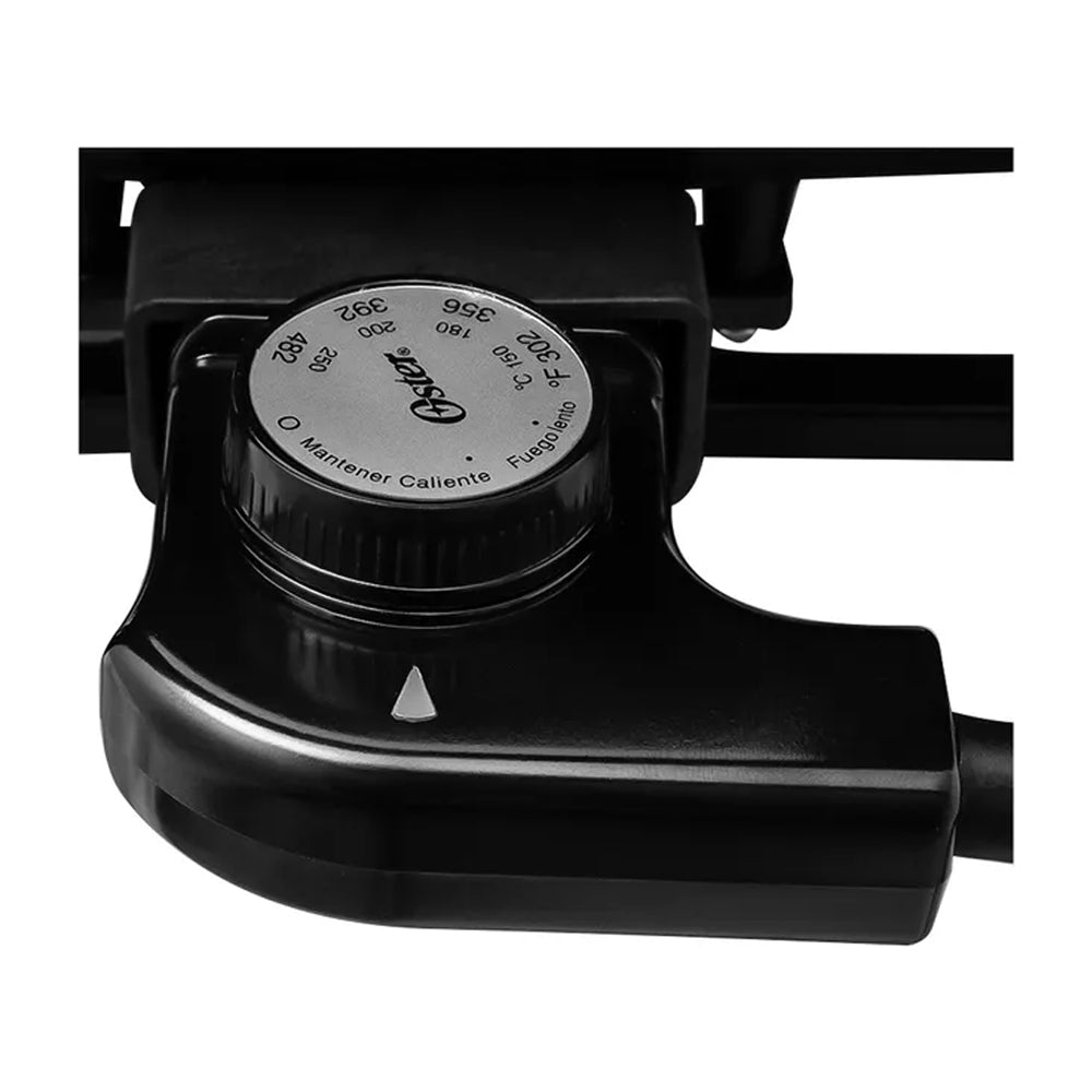 Oster CKSTSK1712B Sartén Eléctrico | Antiadherente | Control Ajustable | 1500W | Negro