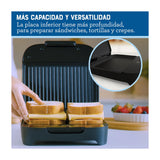 Oster CKSTSM400 Sandwichera | Antiadherente | Quick Lock | Luces Indicadoras | Negro