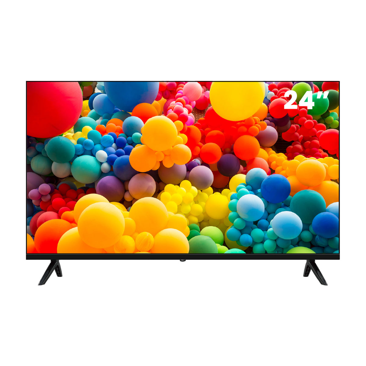 Sankey Televisor LED HD Smart de 24" | Procesador Quad Core | Frameless Design | Ultra Slim | Whale OS