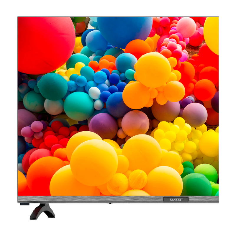 Sankey Televisor LED HD Smart de 32" | Procesador Quad Core | Frameless Design | Ultra Slim | Whale OS