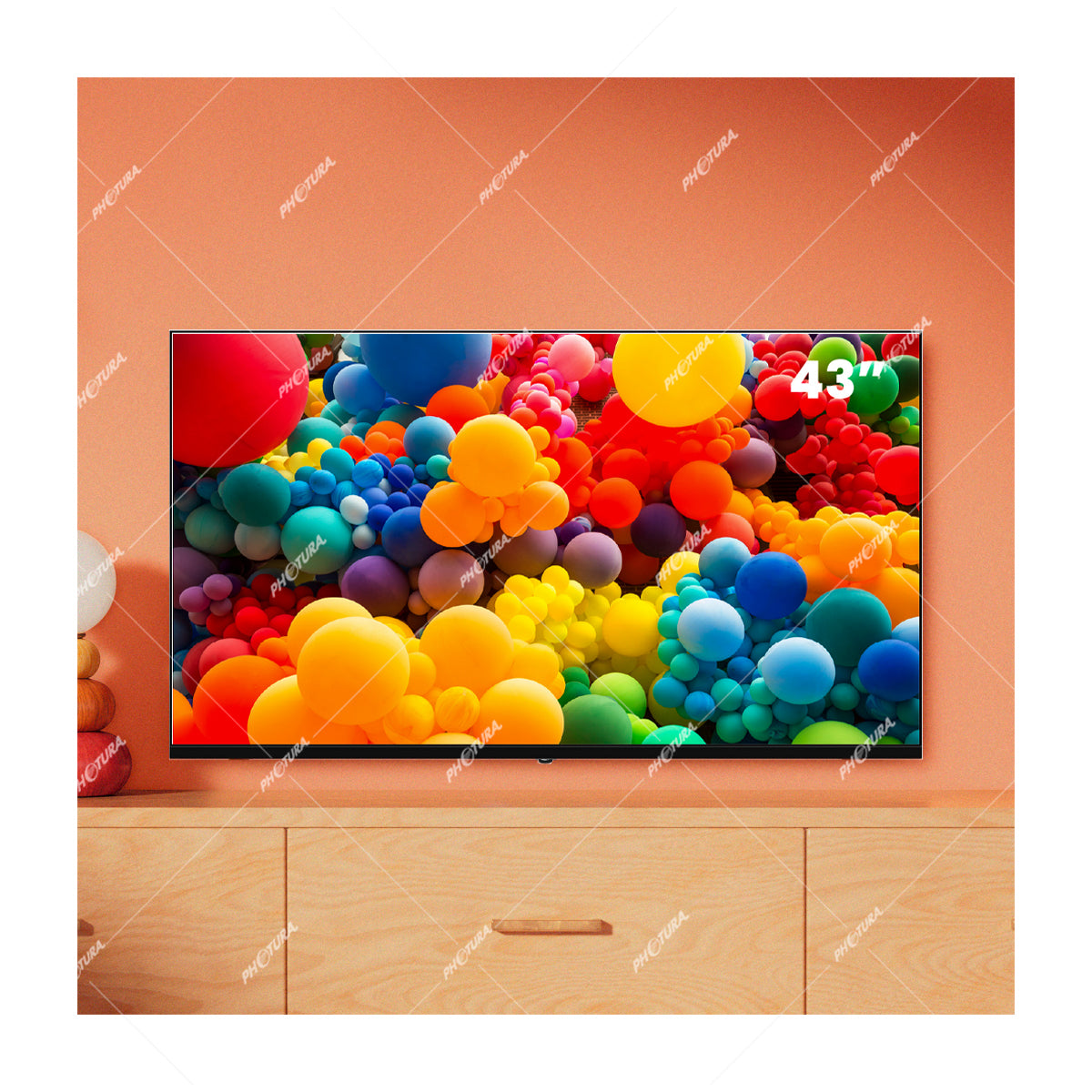 Sankey Televisor LED Full HD Smart de 43" | Procesador Quad Core | Frameless Design | Ultra Slim | Whale OS