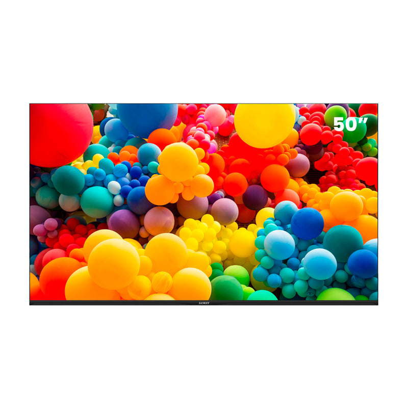 Sankey Televisor LED Full HD Smart de 50" | Procesador Quad Core | Frameless Design | Ultra Slim | Whale OS