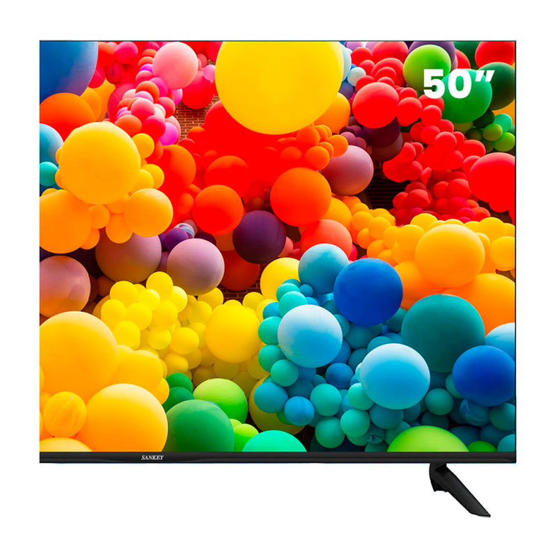 Sankey Televisor LED Full HD Smart de 50" | Procesador Quad Core | Frameless Design | Ultra Slim | Whale OS