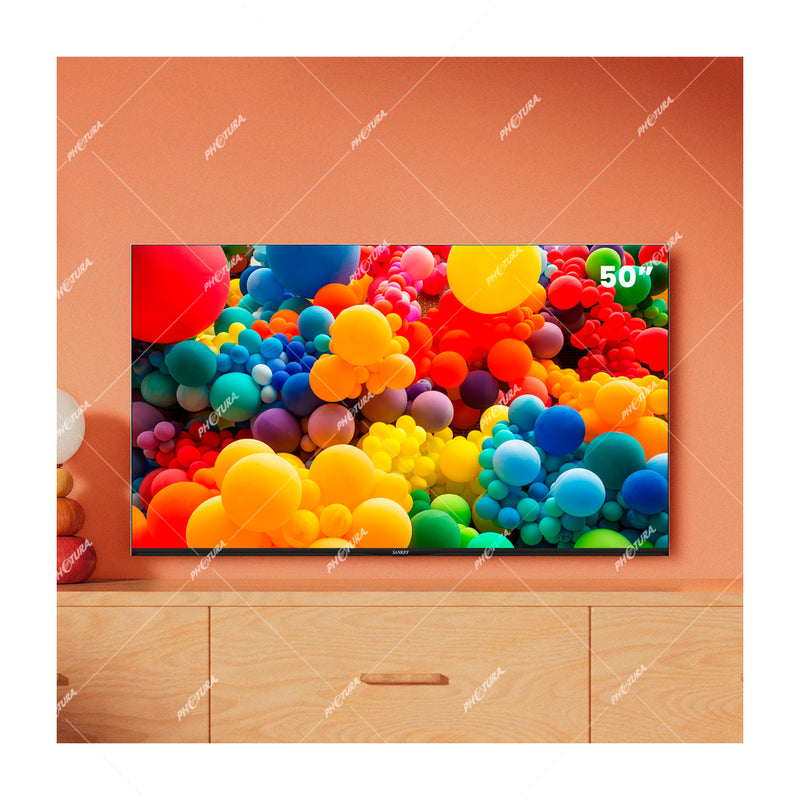 Sankey Televisor LED Full HD Smart de 50" | Procesador Quad Core | Frameless Design | Ultra Slim | Whale OS