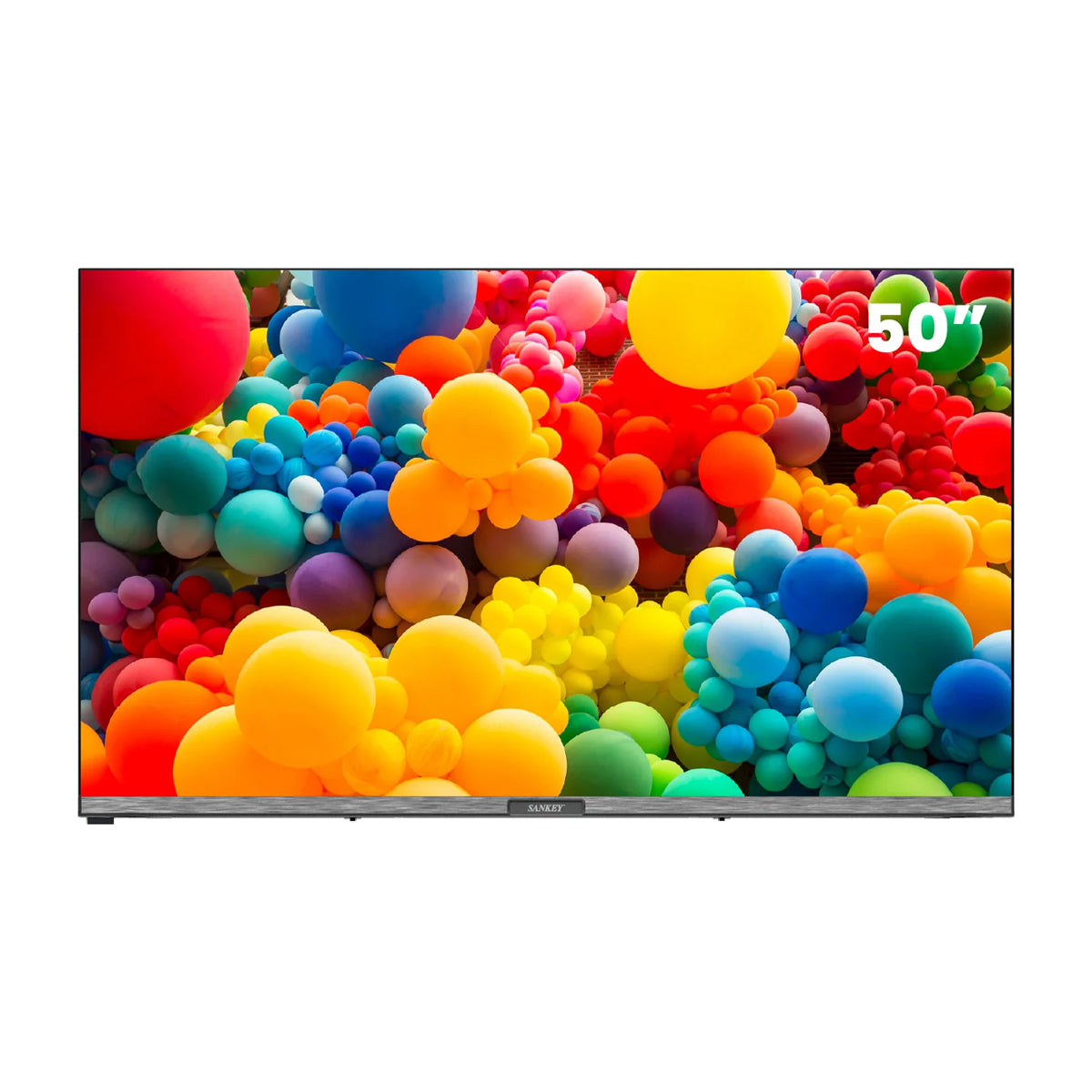 Sankey Televisor LED Full HD Smart de 50" | Procesador Quad Core | Frameless Design | Ultra Slim | Whale OS