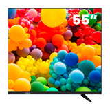 Sankey Televisor QLED Ultra HD 4K HDR Smart 55" | Procesador Quad Core | Frameless Design | Ultra Slim | Tizen OS