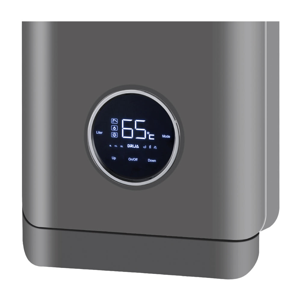 DRIJA Calentador de Agua a Gas | 26KW | 13L | Gris