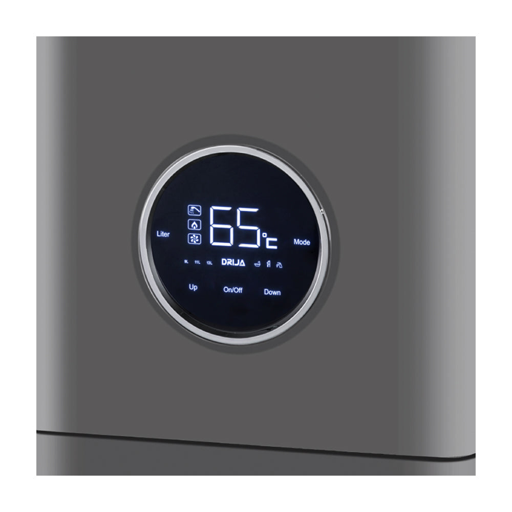 DRIJA Calentador de Agua a Gas | 26KW | 13L | Gris