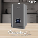 DRIJA Calentador de Agua a Gas | 26KW | 13L | Gris