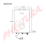 Drija Calentador de Agua a Gas | 26KW | 13L