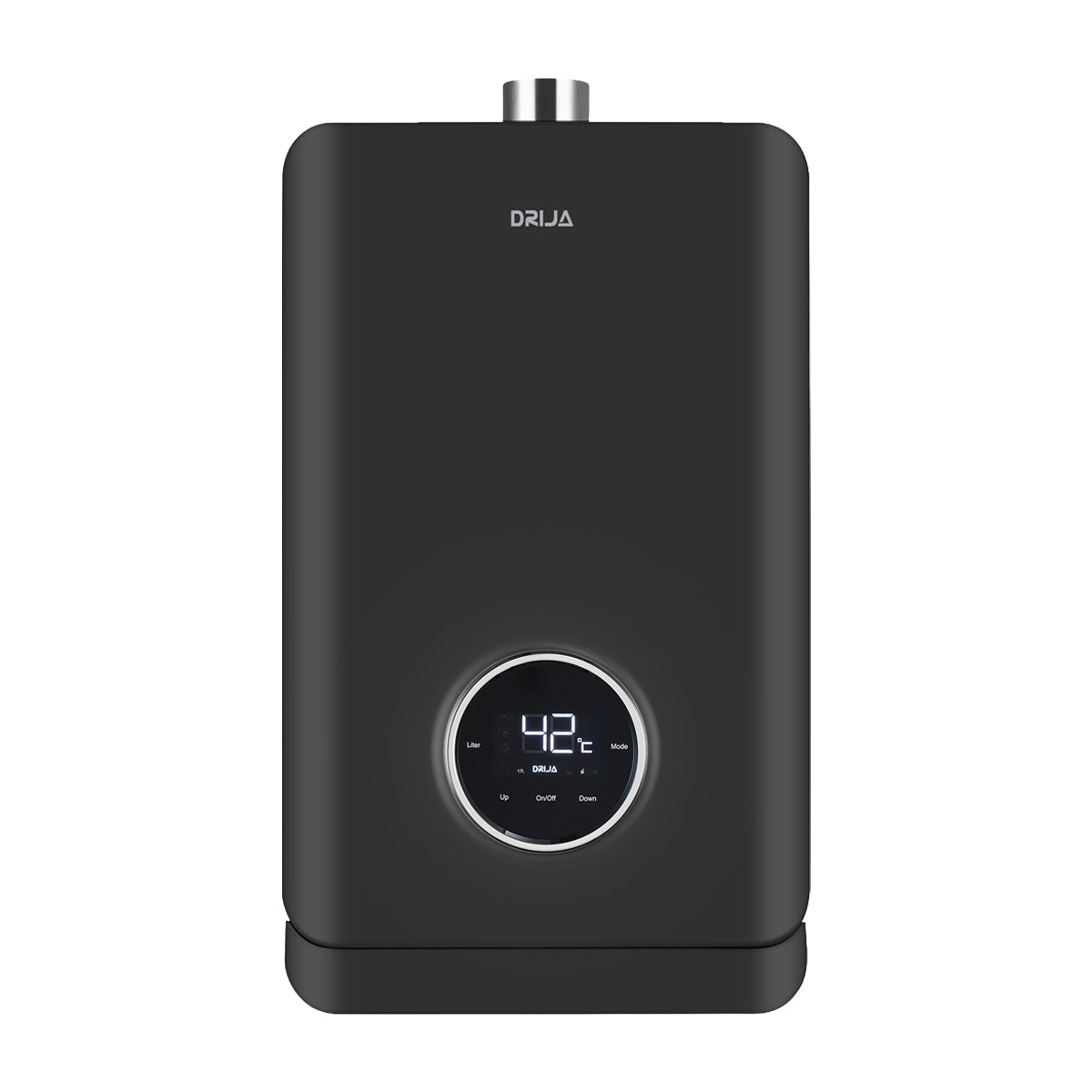 DRIJA Calentador de Agua a Gas | 34KW | 17L | Negro