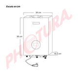 Drija Calentador de Agua a Gas | 34KW | 17L