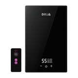 DRIJA Calentador de Agua Eléctrico | 7KW | 10.5L | Control Remoto | Negro