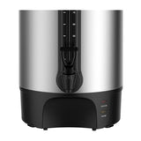 Sankey Cafetera Percoladora Comercial de 100 Tazas | Salida Bidireccional | Acero Inoxidable | Plateado