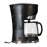 Sankey Cafetera de 12 Tazas | Filtro Permanente Lavable | Interruptor Iluminado | Negro