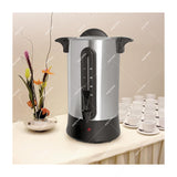 Sankey Cafetera Percoladora de 30 Tazas | Indicador de Temperatura | Acero Inoxidable | Plateado