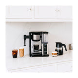 Ninja Cafetera de Especialidad de 10 Tazas | 4 Estilos de Preparación | Espumador Plegable | Negro