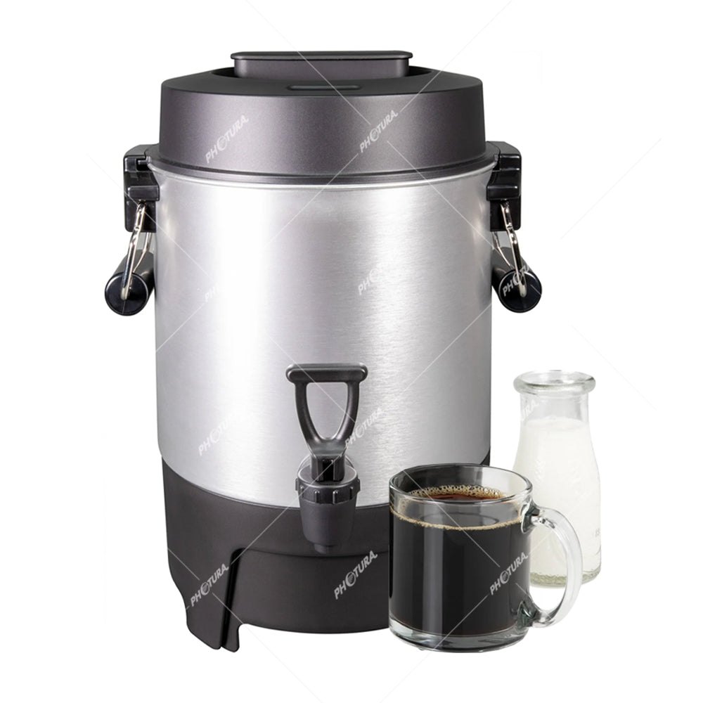 Sankey Cafetera Percoladora Comercial de 45 Tazas | Acero Inoxidable