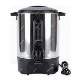 Sankey Cafetera Percoladora Comercial de 60 Tazas | Indicador de Temperatura | Acero Inoxidable