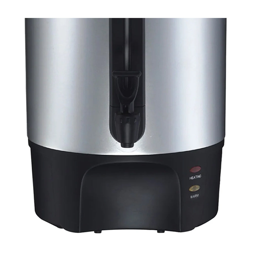 Sankey Cafetera Percoladora Comercial de 60 Tazas | Indicador de Temperatura | Acero Inoxidable