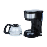 Sankey Cafetera de 6 Tazas | Filtro Permanente Lavable | Interruptor Iluminado | Negro