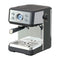 Sankey Cafetera de 2 Tazas | 20 Bares | Espresso | Espumador de Leche | Plateado Negro