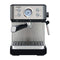 Sankey Cafetera de 2 Tazas | 20 Bares | Espresso | Espumador de Leche | Plateado Negro