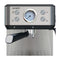 Sankey Cafetera de 2 Tazas | 20 Bares | Espresso | Espumador de Leche | Plateado Negro